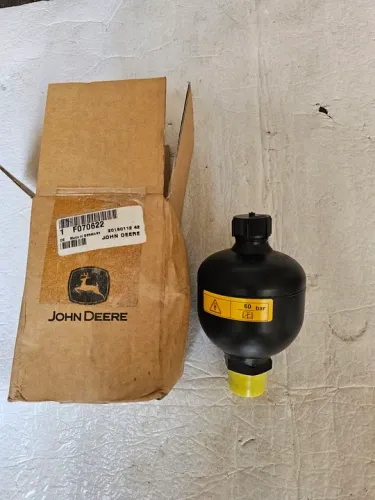 John deere acumulador hidráulico novo original F070622