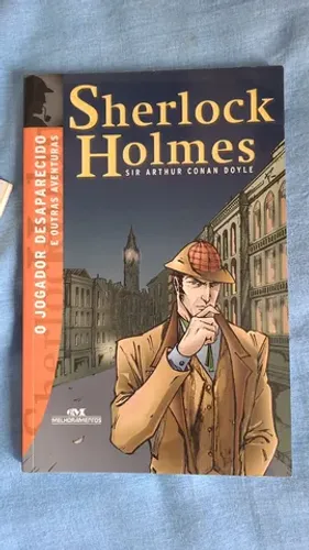 Livro Sherlock Holmes Sir Arthur Conan Doyle O jogador desaparecido e outras aventuras -