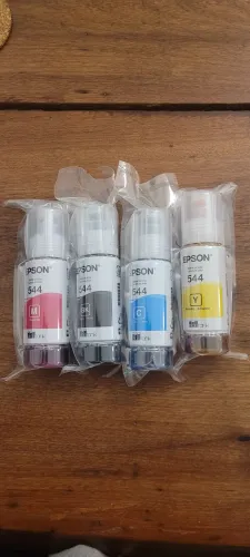 Tintas Epson 544 originais e lacradas