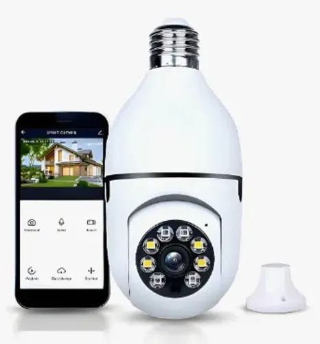 camera ip lampada segurança wifi