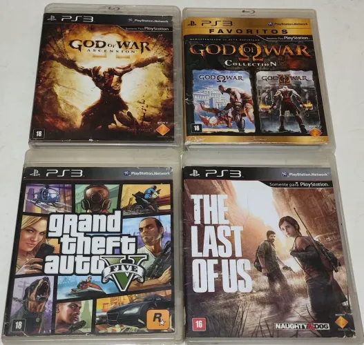Vendo jogos de Playstation 3 (PS3) em Uberlândia e Uberaba.