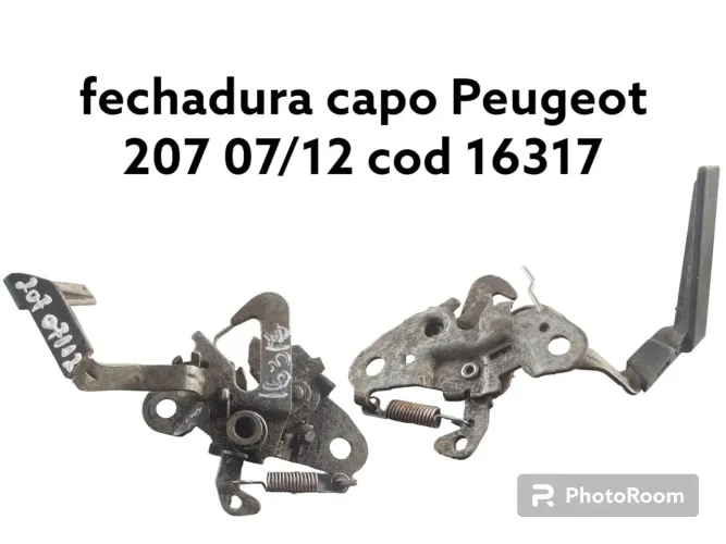 Fechadura Do Capo Peugeot 207 2007 2012 Cod 16317
