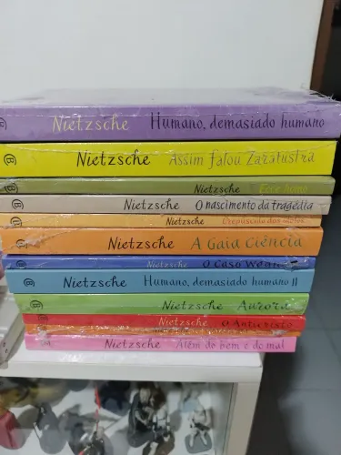Coleção Nietzsche - 12 livros(11 lacrados) Editora Companhia de Bolso