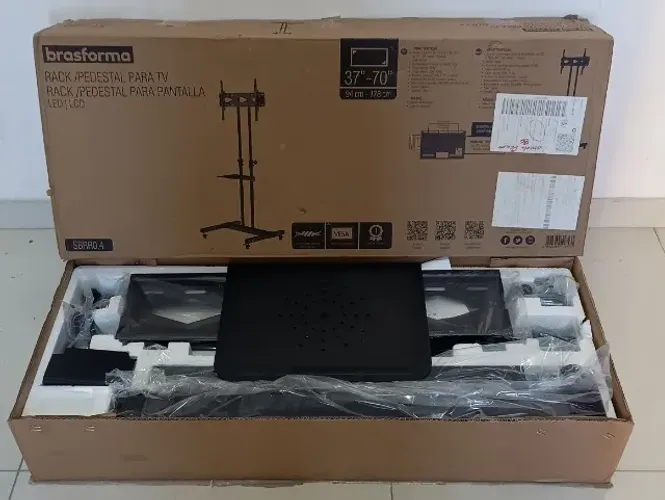 Rack Pedestal TV Brasforma
