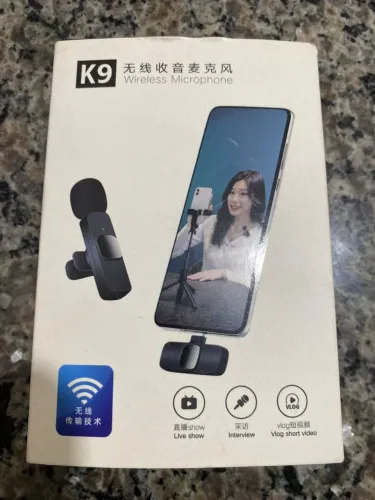 MICROFONE WIRELESS PARA IPHONE 