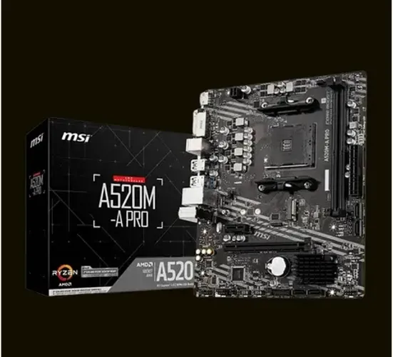 Placa mae AM4 A520M MSI c\ Garantia
