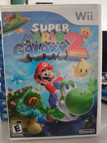 Jogo para Nintendo Wii original usado excelente estad de conservaçã Super Mario Galaxy 2 V