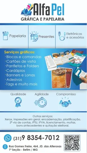 AlfaPel Gráfica e papelaria.