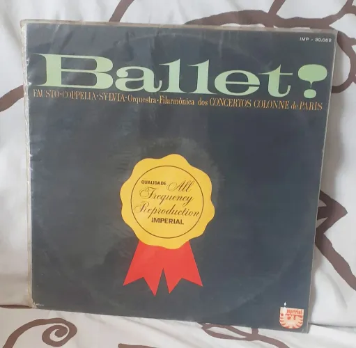 FRETE GRÁTIS ** Disco de Vinil Ballet - Fausto - Coppelia - Sylvia - Concertos em Paris