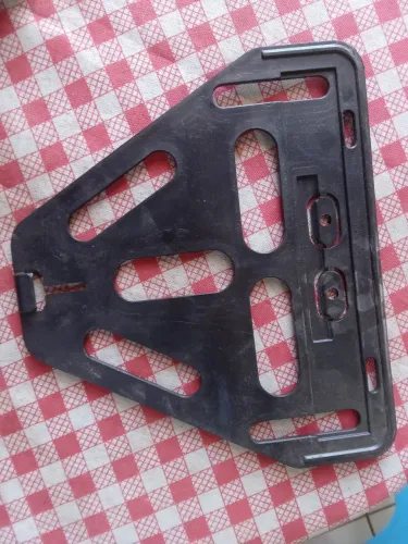 Base de fixação, suporte de placa