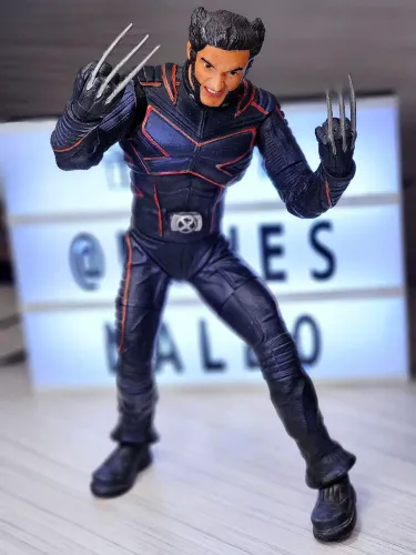 Wolverine X-men Filme Toy Biz tamanho grande 30cm