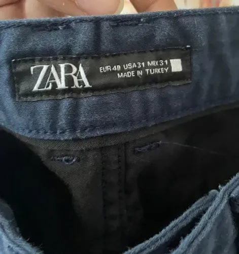 calça skinny zara man