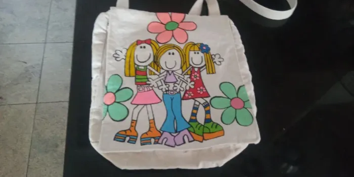 Bolsa de lona by Maristela Rodrigues
