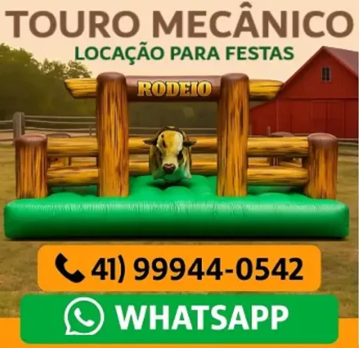Locação de Touro Mecânico em Curitiba