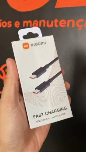 Cabo USB-C Xiaomi Fast Charging 6A