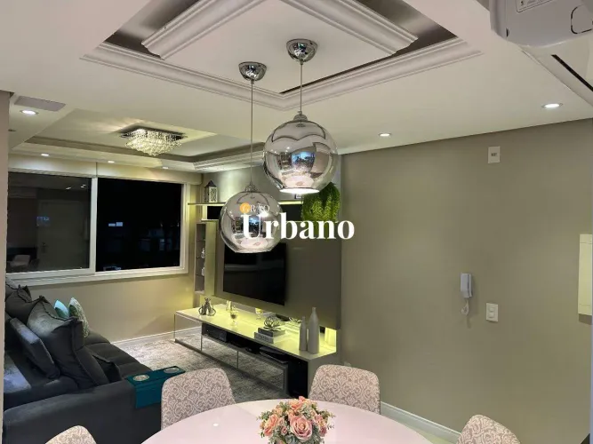 Apartamento com 3 quartos semi mobiliado para locação