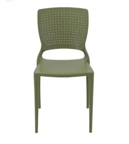 Novas na caixa - Cadeira Tramontina Safira Verde Oliva 