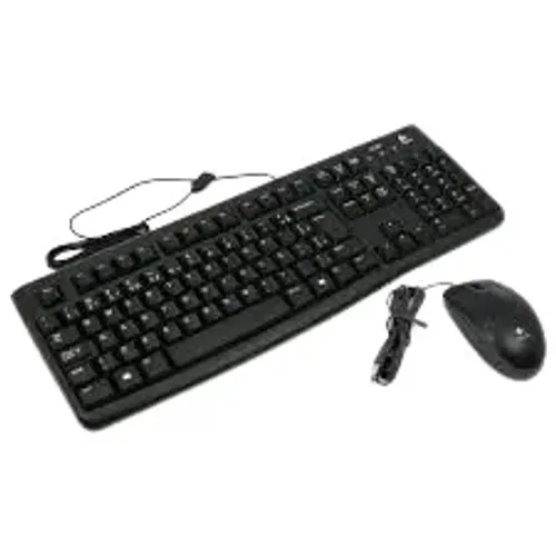 Kit Teclado e Mouse Usb Com Fio