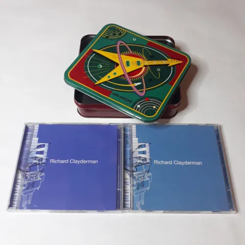 BOX CD Richard Clayderman - 4 Discos Lata Som livre 