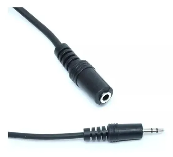 Cabo Extensor P2 Fêmea para P2 Macho - 1.5 Metros