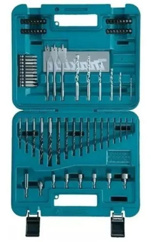 Kit Acessórios Makita Com 77 PeçasKit Acessórios Makita Com 77 Peças Kit Acessórios Makita