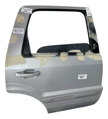 Porta Ecosport 2010/2011 Traseira Direita Prata