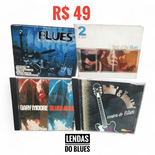 Coleção de CDs de Blues - Lendas do Blues 