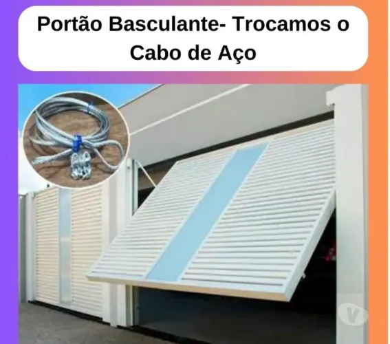 Cabo de Aço Manutenção Essencial para seu Portão!