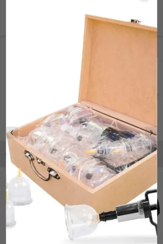 Ventosa terapia com maleta 24 peças