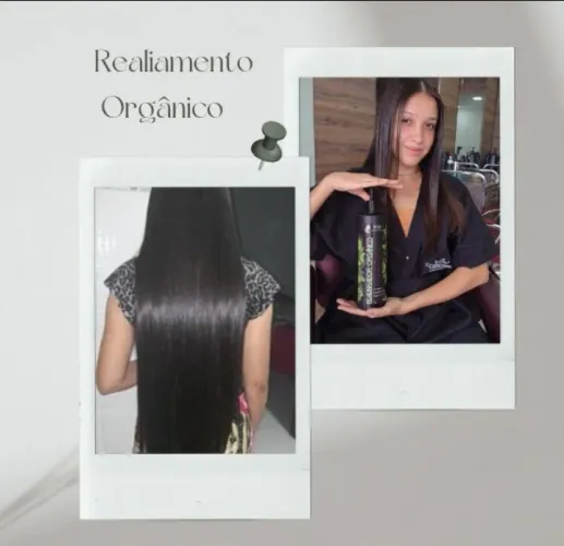 Alisamento Orgânico para Cabelos Longos e Lisos