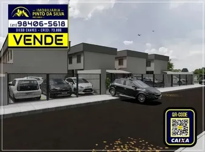 Imóvel para venda possui 42 metros quadrados com 2 quartos em Ipiíba - São Gonçalo - RJ