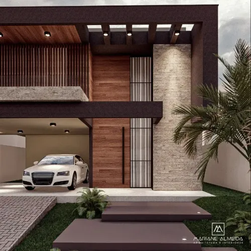 Condomínio Terras Alphaville - Casa Aconchego - 267,26m², 5 Suítes  