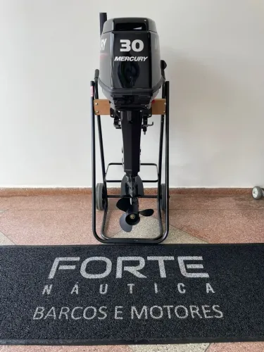 Motor Mercury 30hp partida manual Pronta Entrega 