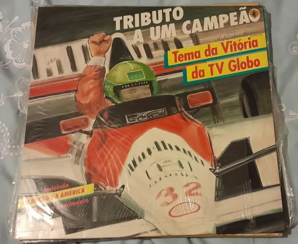 Disco de Vinil Tributo a um Campeão - Tema da Vitória