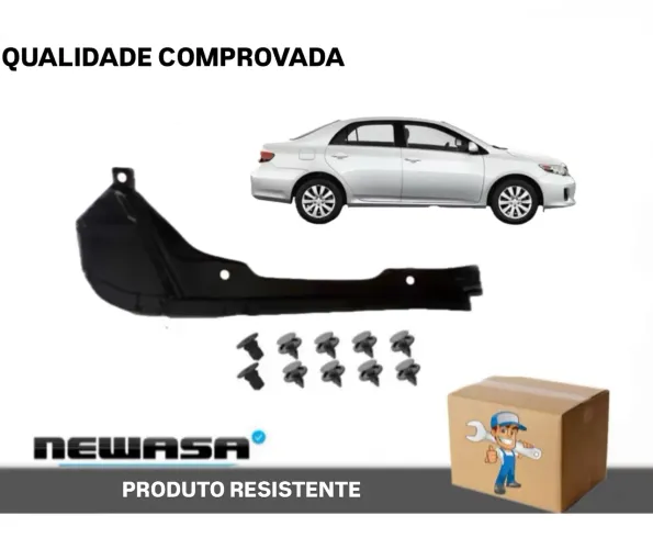 Para-Barro traseiro Toyota Corolla 09/14 ( PLÁSTICO REFORÇADO)