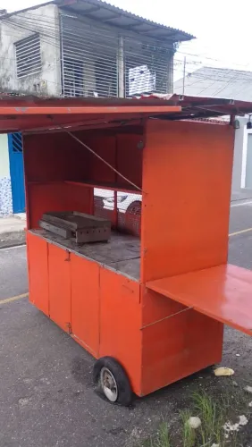 Carro de lanche ou churrasco 