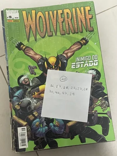 Lote 2 - 10 HQs antigas Wolverine