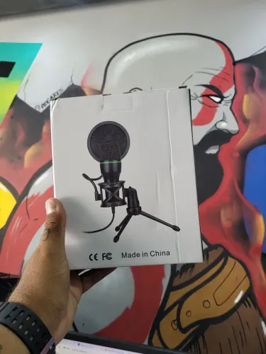 Microfone de Mesa Usb