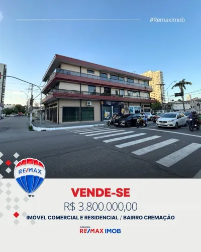 Prédio misto fantástico na esquina da 9 de janeiro com rentabilidade de 35 mil