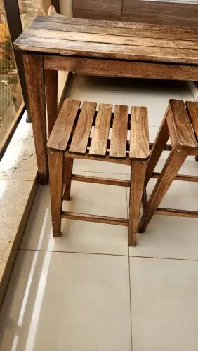 Aparador e bancos Caraíva Tok Stok