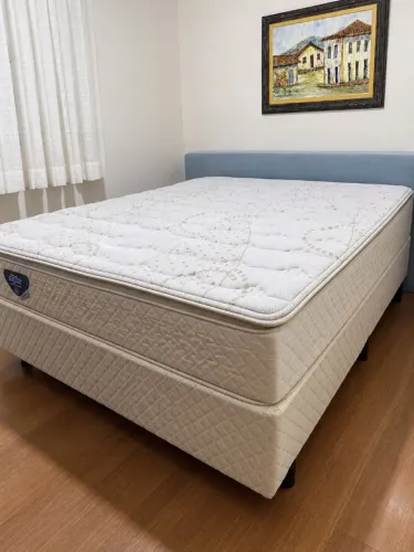 Colchão Casal + Base box