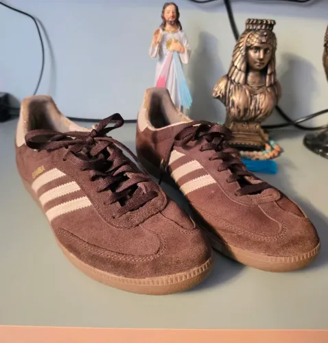 Tênis adidas samba 42 marrom