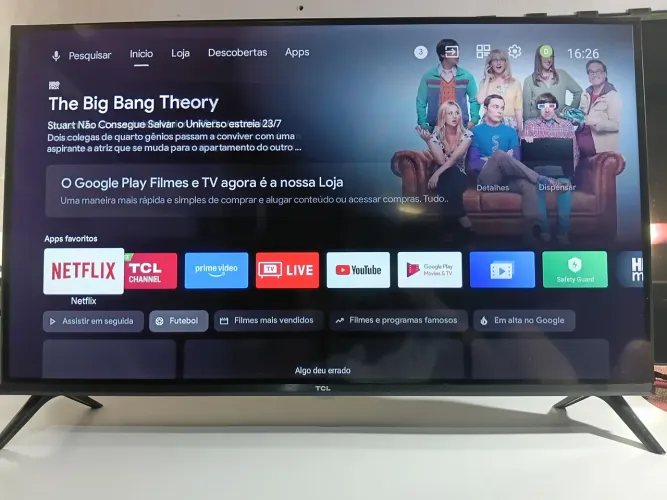 Smart tv TCL 32 polegadas Android