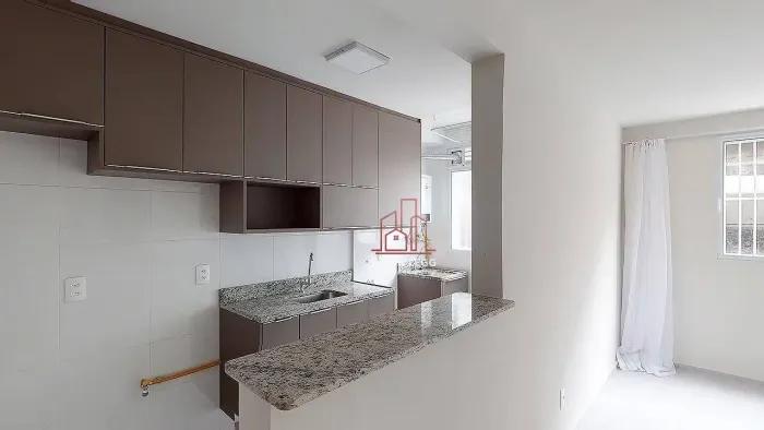 Apartamento com 2 dormitórios para alugar, 50 m² por R$ 2.762,00/mês - Lindóia - Curitiba/