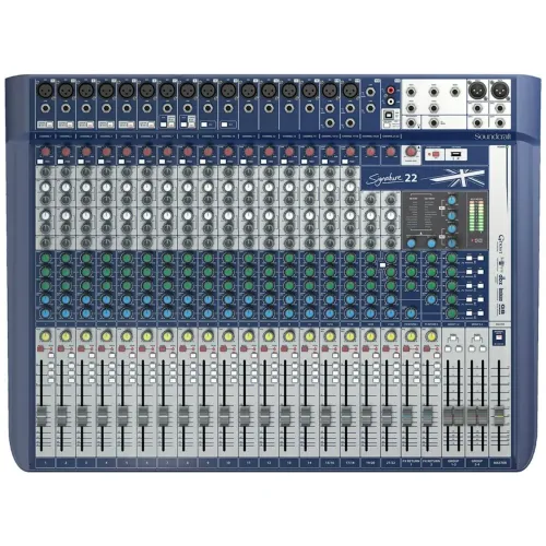 Mesa Analógica Compacta Signature 22 - Soundcraft