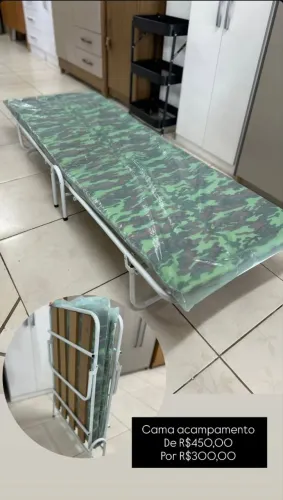 Mega promoção de Cama Dobrável