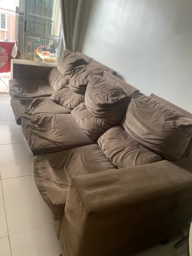 Vendo sofá de 4 lugares para reforma