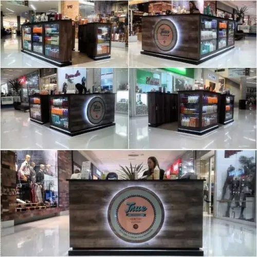 Balcão de exposição Shopping
