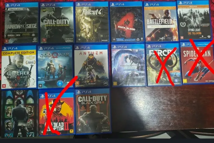 Vendo Jogos de PS4 - LEIA TODO ANÚNCIO ANTES