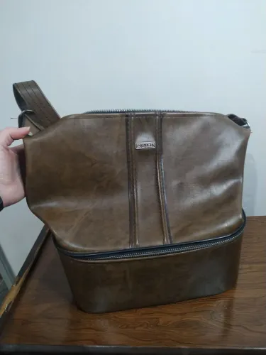 Bolsa Frasqueira Vintage Primícia - Anos 70/80 - Marrom